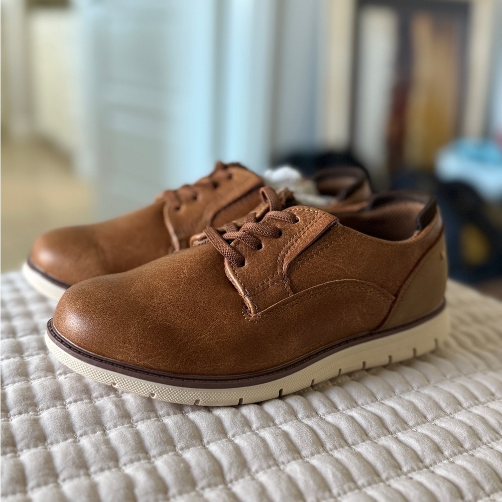 Boys Brown Dress Shoes